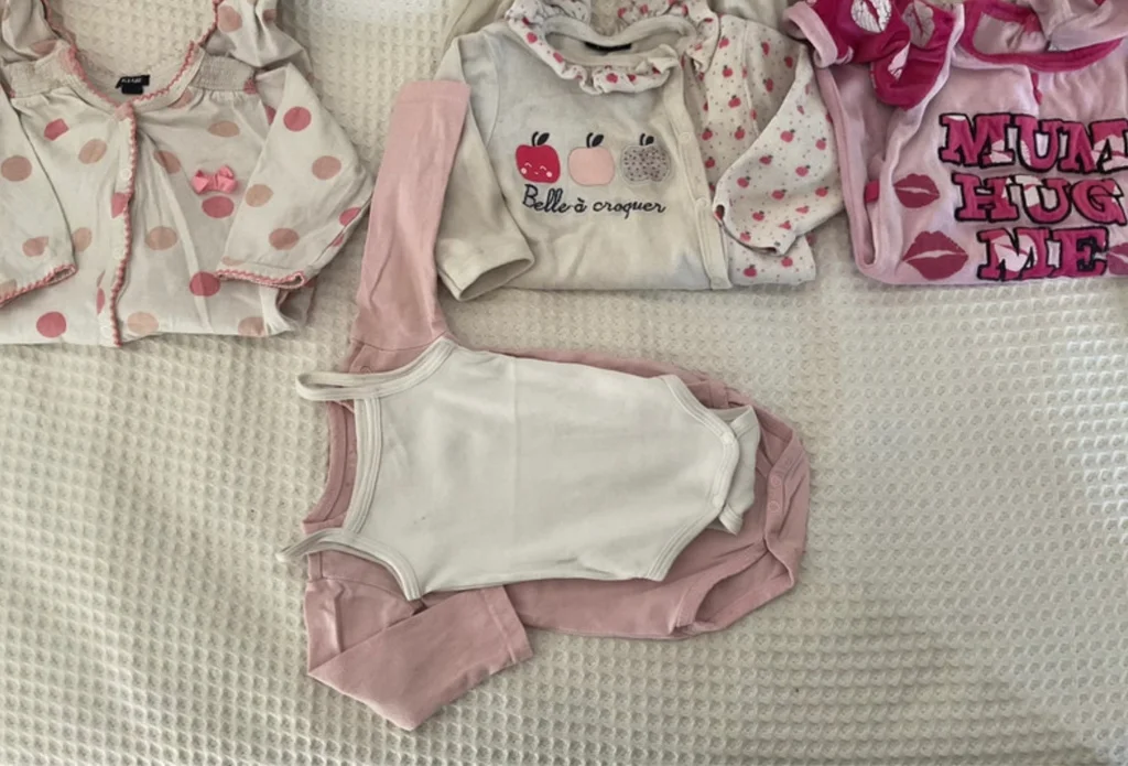 🔥-20%🔥 Joli lot bébé Tape à l’œil veste pyjamas body 1/9mois – photo 9